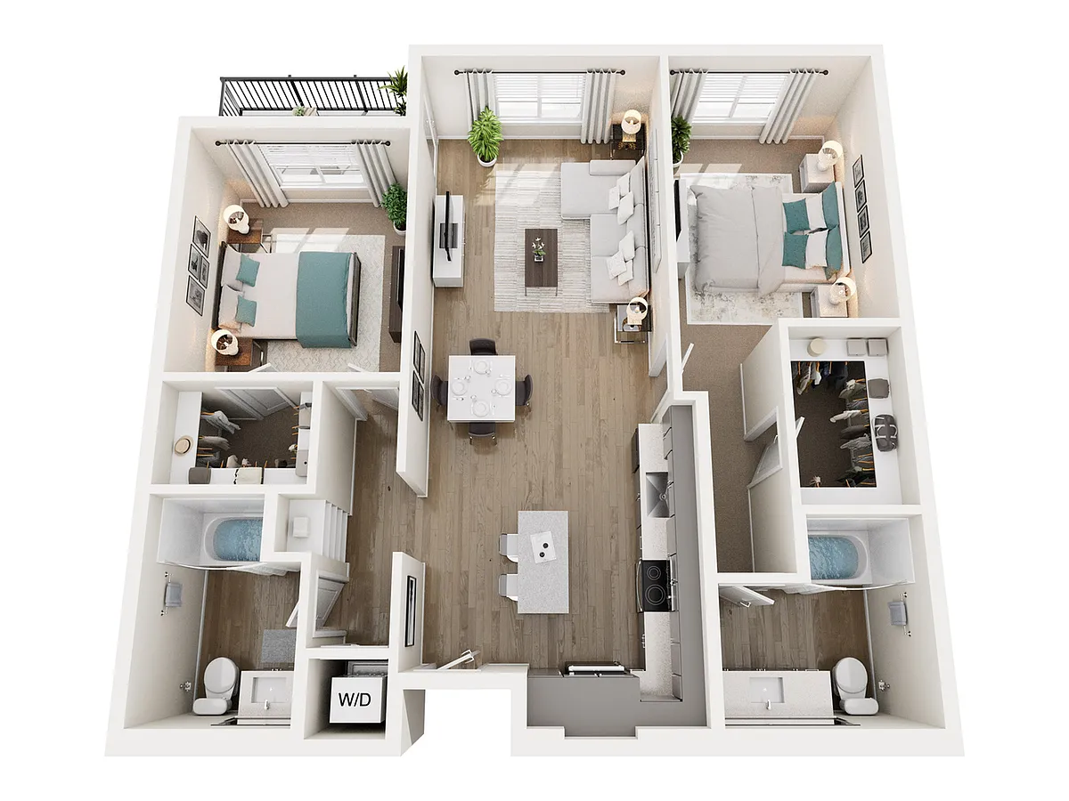 Floor plan B1