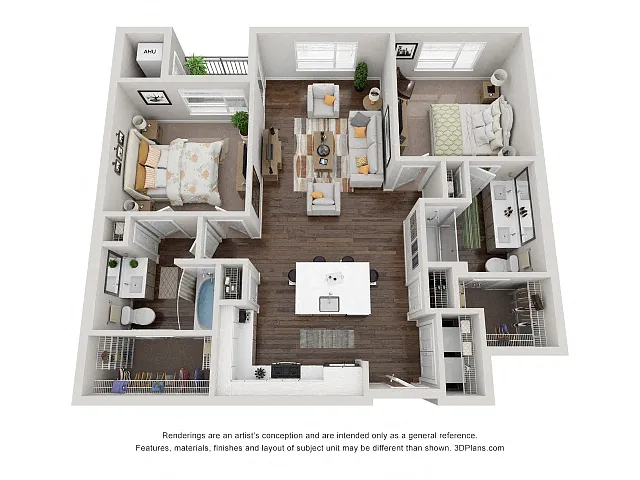 Floor plan B - Hartford