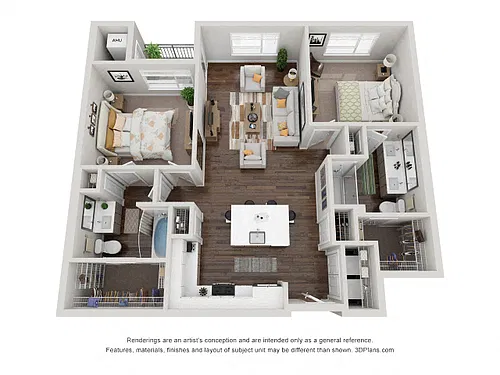 Floor plan B - Hartford
