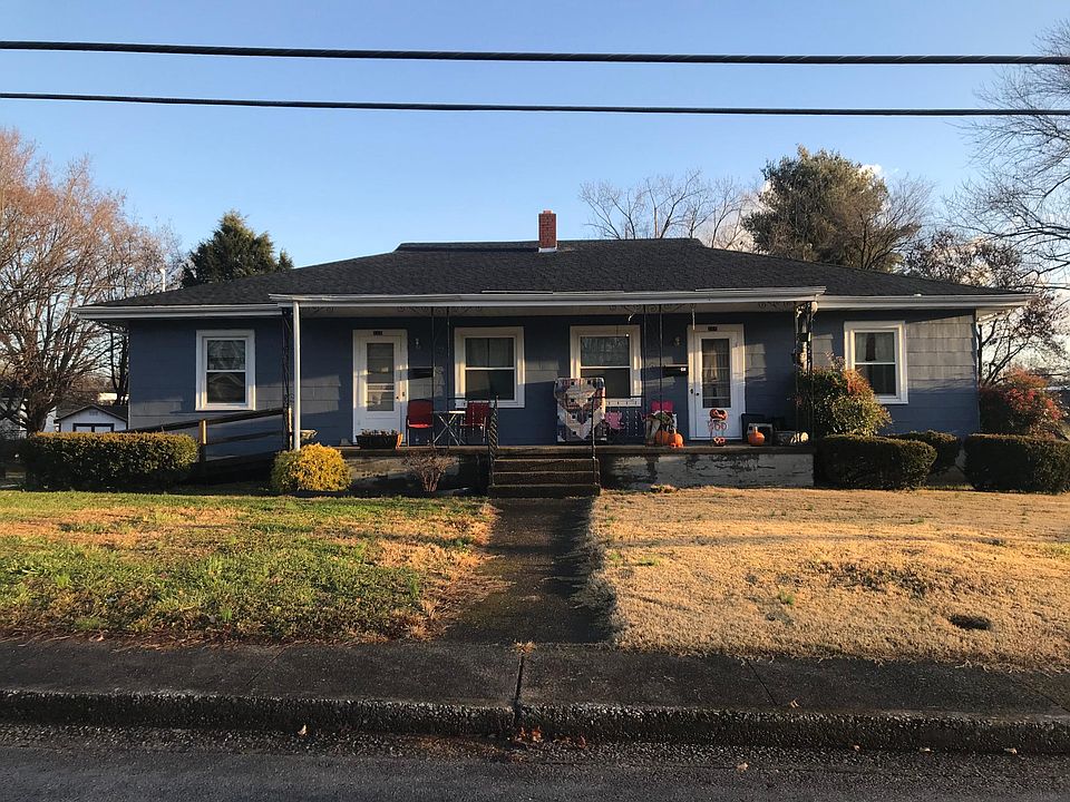 Front on cedar street.