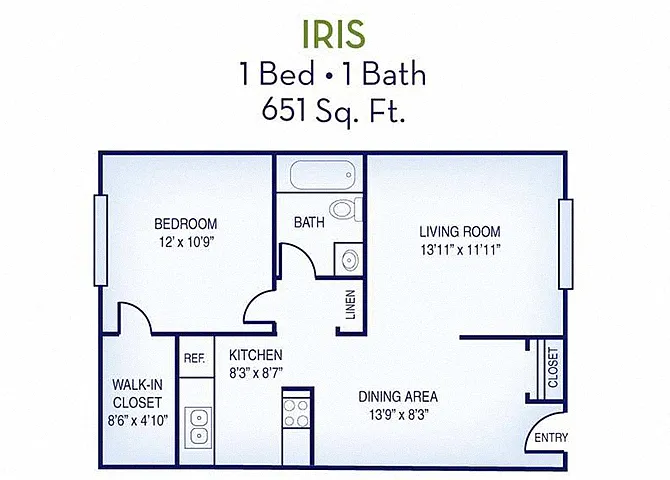 Floor plan Iris
