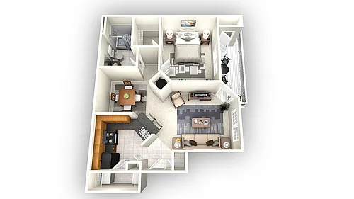 Floor plan A1A