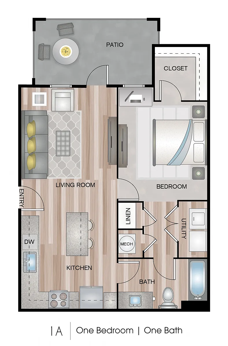 Floor plan 1A