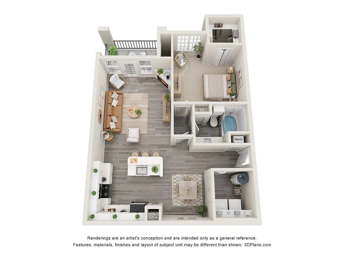 Floor plan The Cattail