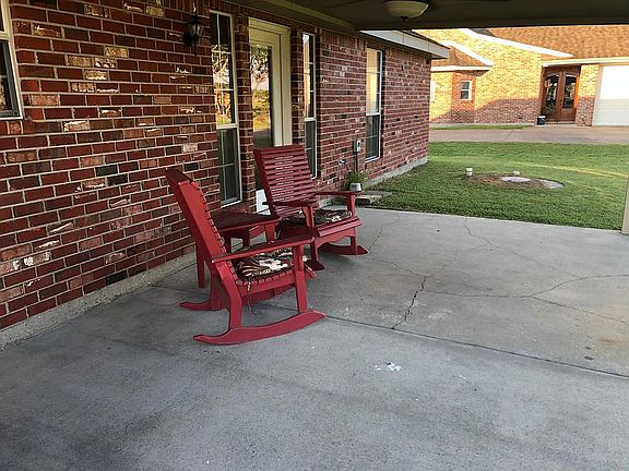Covered back patio 