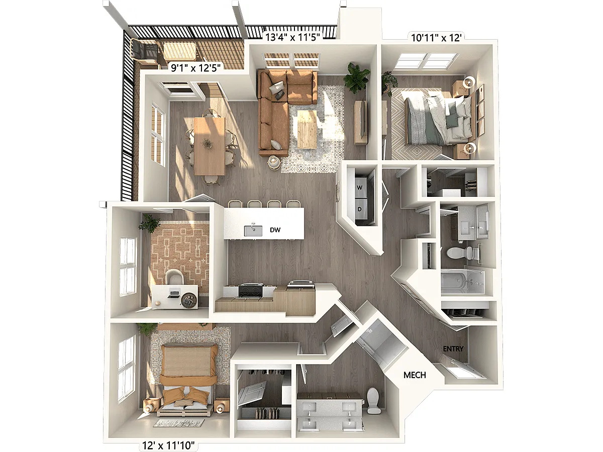 Floor plan B5-Finish2-1362
