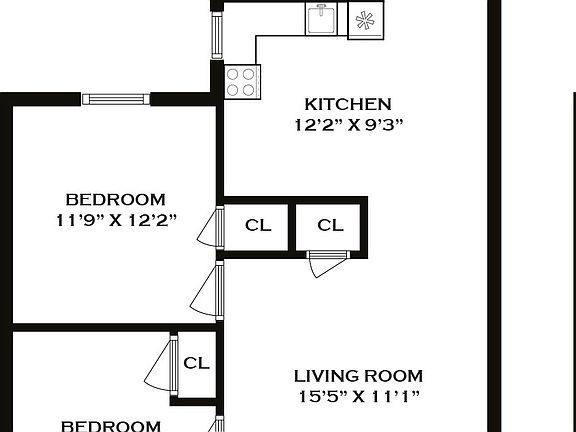 2nd image of 31-55 35th St #1R