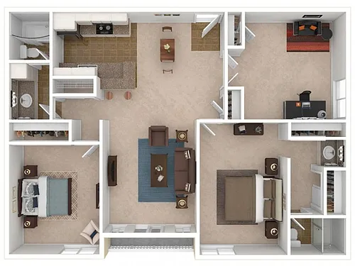 Floor plan Plan C
