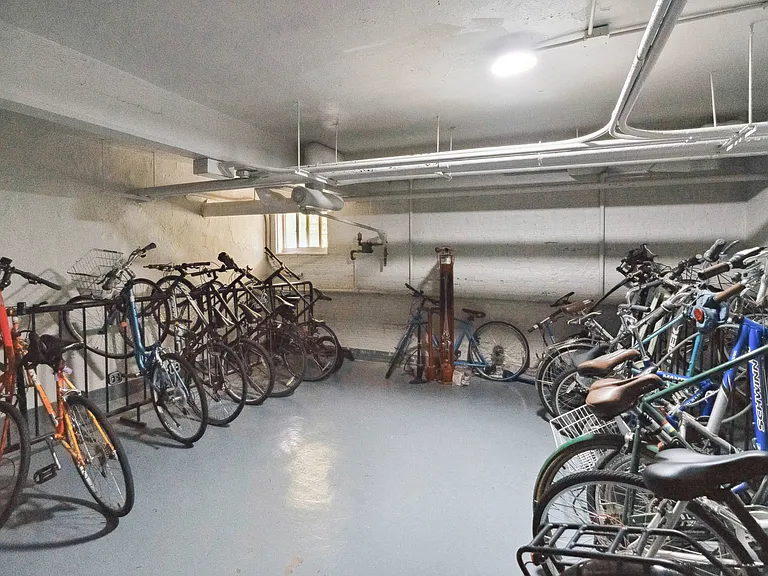 Bike storage room