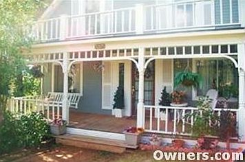 Front Porch complete with Porch Swing!