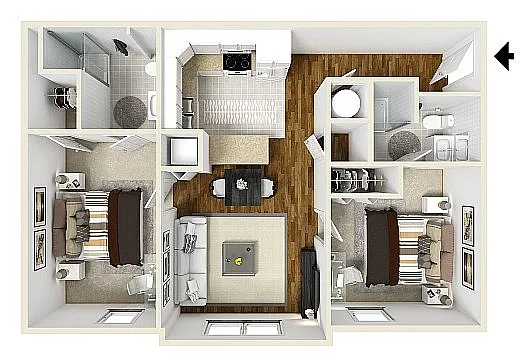 Floor plan Carolina-Granite