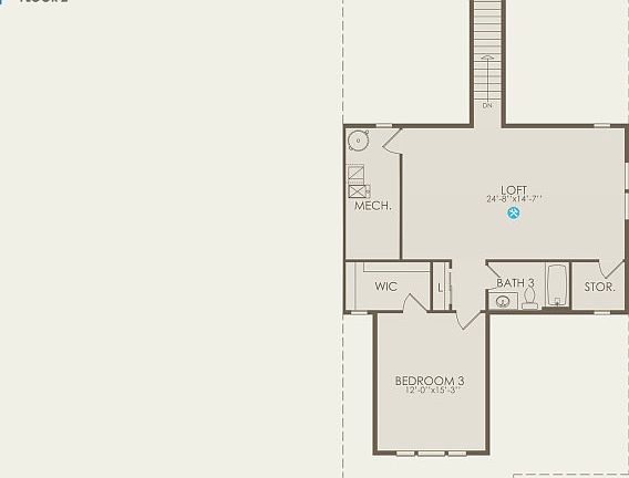 Florence Floor Plan, Quick Move-in Home, Floor 2