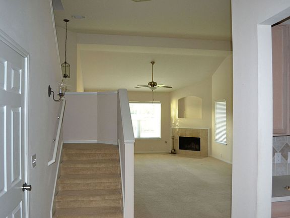 view from garage entrance
