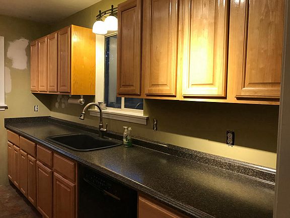 Matching dishwasher with other appliances. Large counter top.