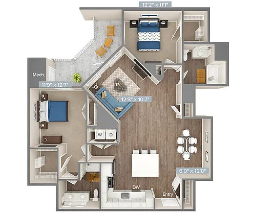 Floor plan B16-1228