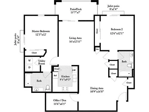 Floor plan 1233