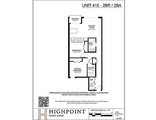 Floor plan 415