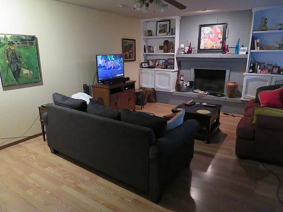 spacious living room