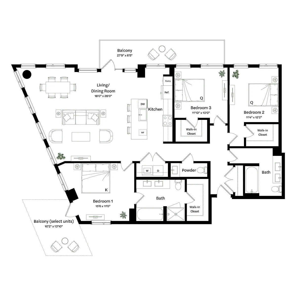Floor plan C1