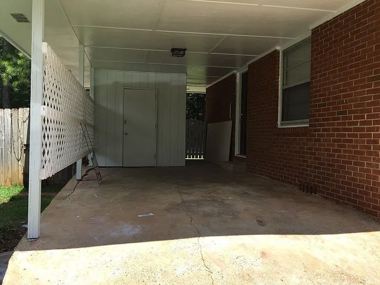 Carport and Utility Room