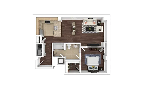 Floor plan A9 - Renovated