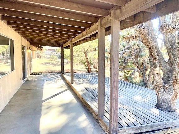 back deck off living room