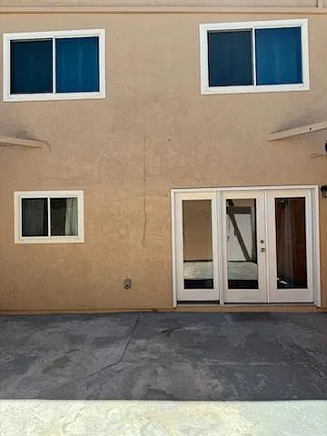 Private Patio that connects with the detached 2 car garage