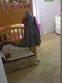 New plush carpet in bedrooms