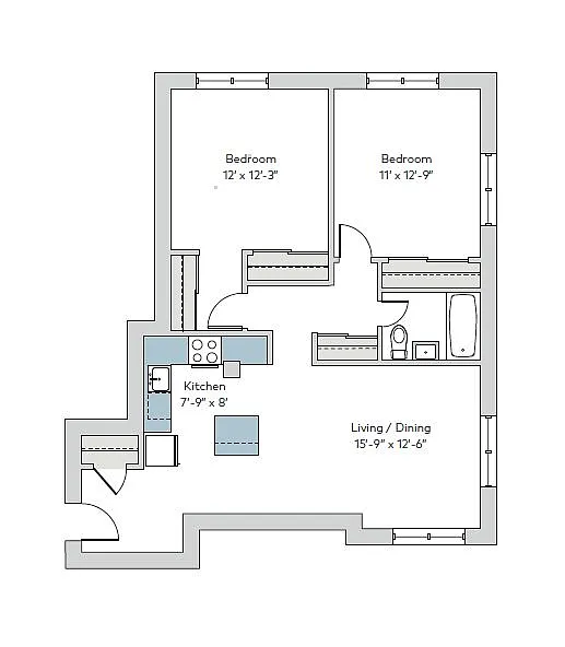Floor plan mon-2be