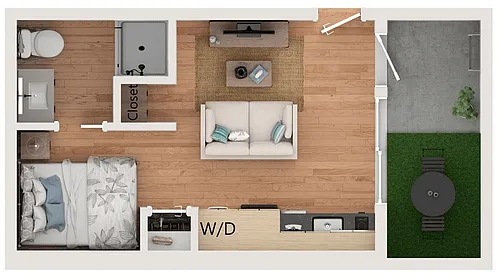 Floor plan Studio_Lower_S