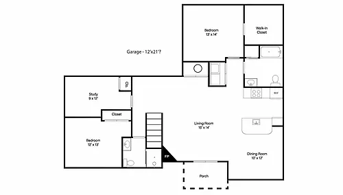 Floor plan B10