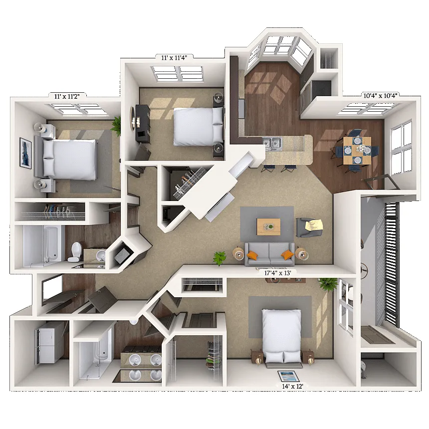 Floor plan Clarion