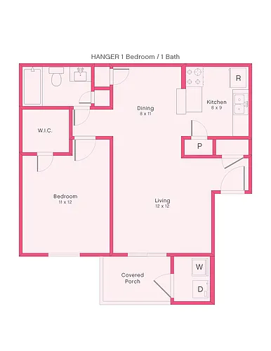 Floor plan Hangar