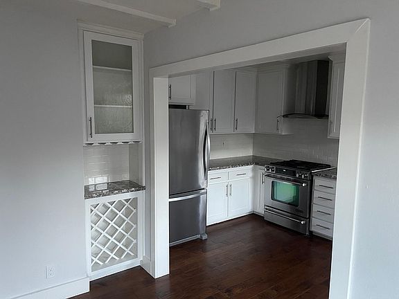 Wine storage, new stove, and new refridgerator