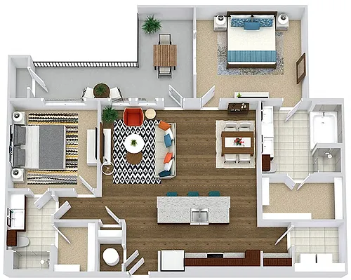 Floor plan Pearson