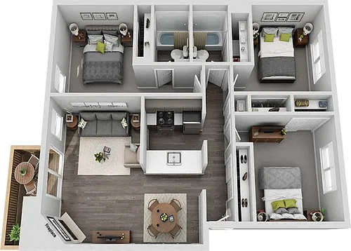 Floor plan 3X2