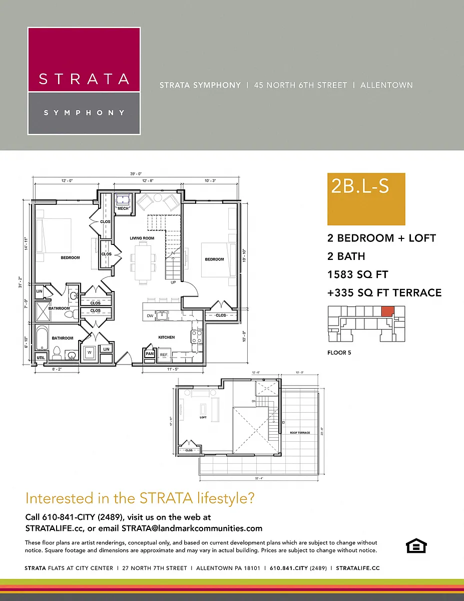 Floor plan 2B.L-S