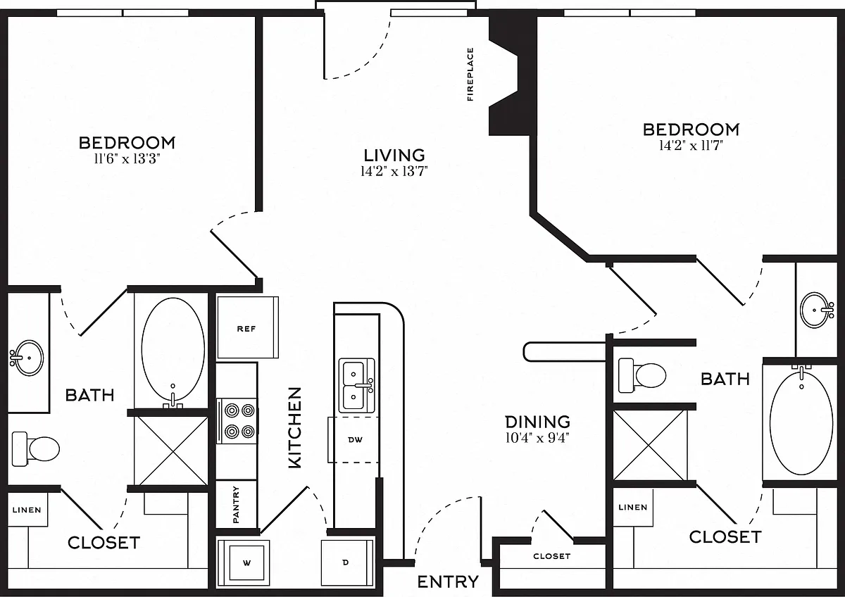 Floor plan B2