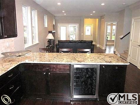 Kitchen w/Wine Fridge