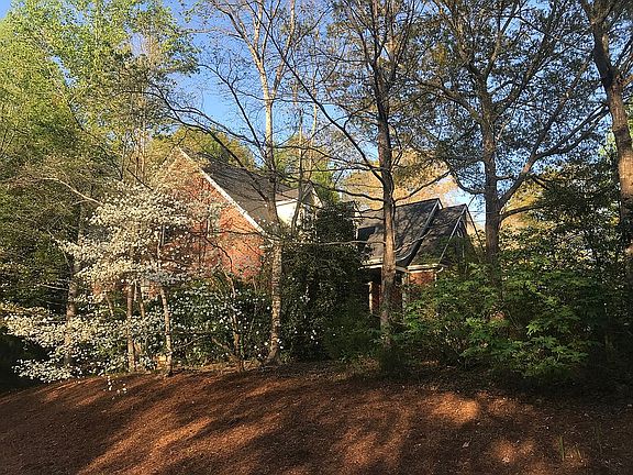 Tree buffer on corner lot