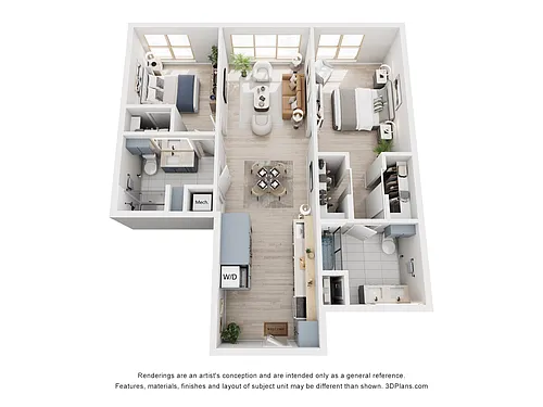 Floor plan B3