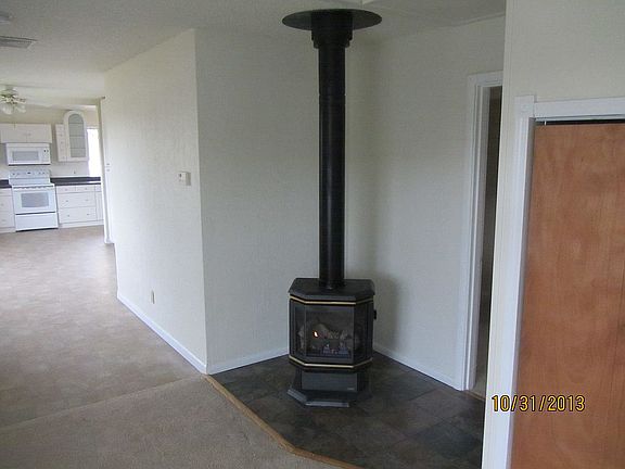 Gas fireplace stove