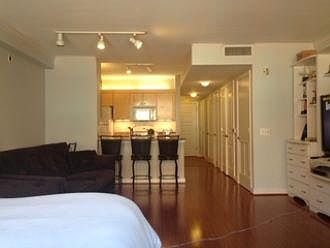 View from windows facing hallway