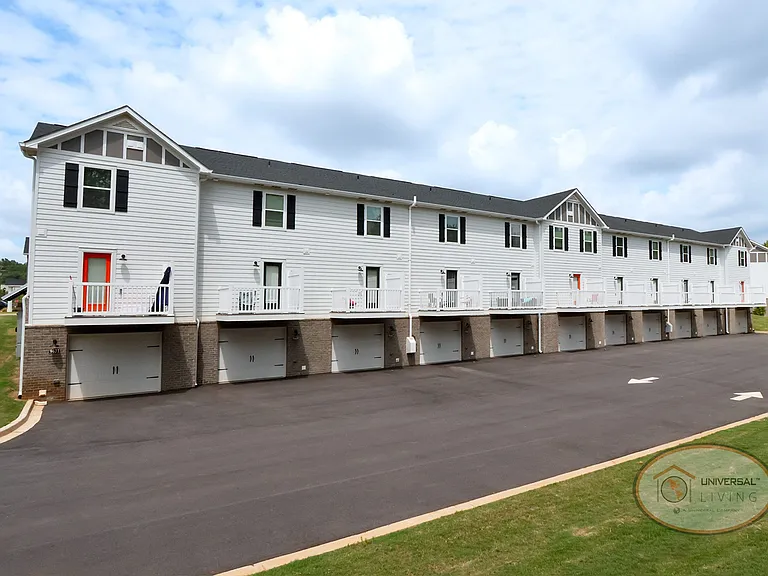 Two Bedroom Apartment Home with Balconies and Garages