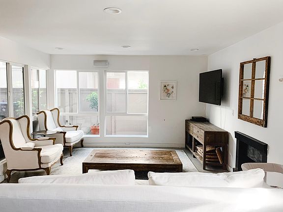 Living Room w/ large windows