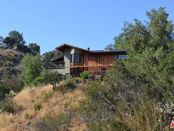House from street below