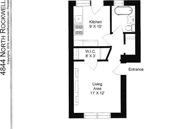 2nd image of 4850 N Rockwell St #3D