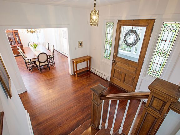 Foyer - looking fown from stairs.