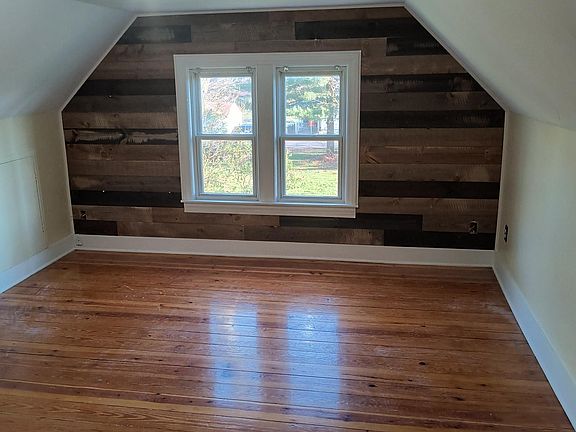 one of four bedrooms.