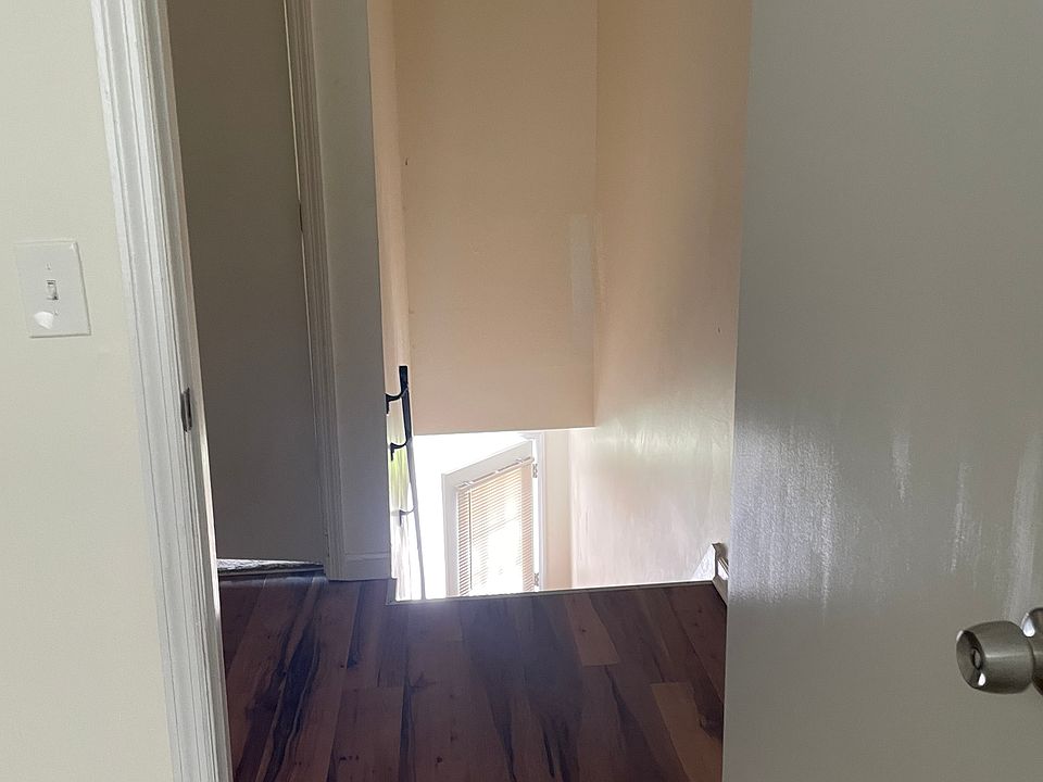 Upstairs hallway leading to downstairs